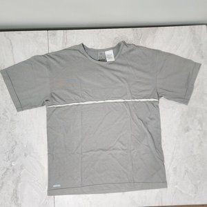 Nike Dri-Fit Short Sleeve Top Men's Gray Size Large New